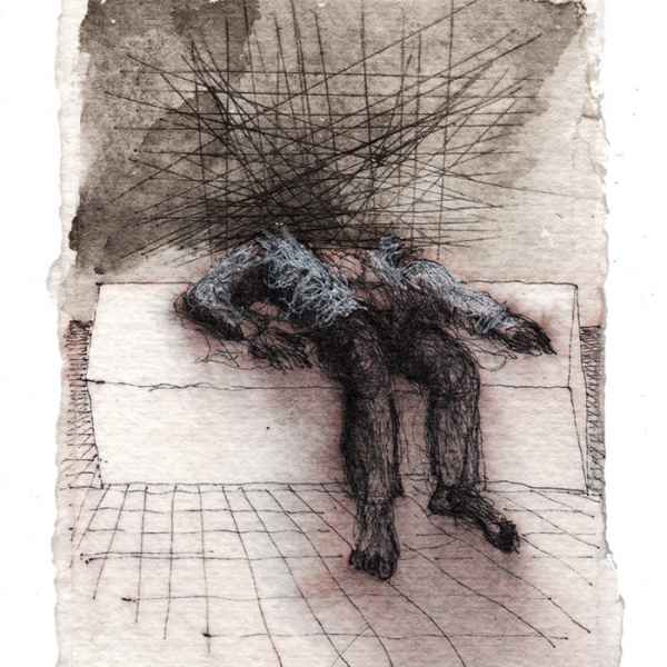 14 Man on a Stone, 2017